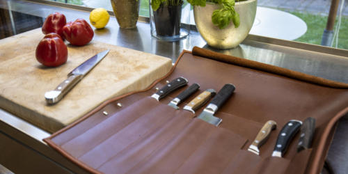 Die kleine cobra Messertasche für ambitionierte Köche © Foto: peppUP.de